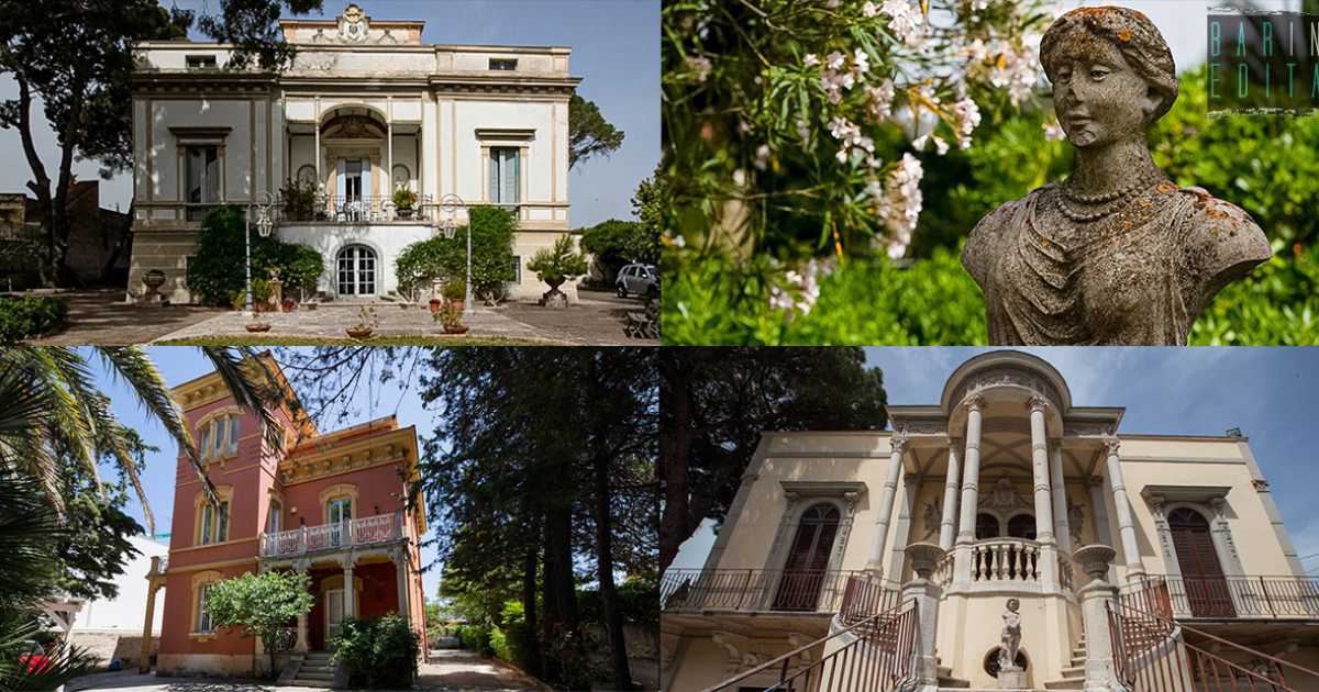 Bari, tra giardini e fregi liberty alla scoperta delle ville "minori" di corso Alcide De Gasperi